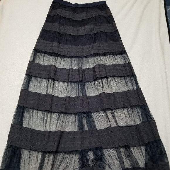 Fossil Dresses & Skirts - Fossil Navy Blue Skirt Size S